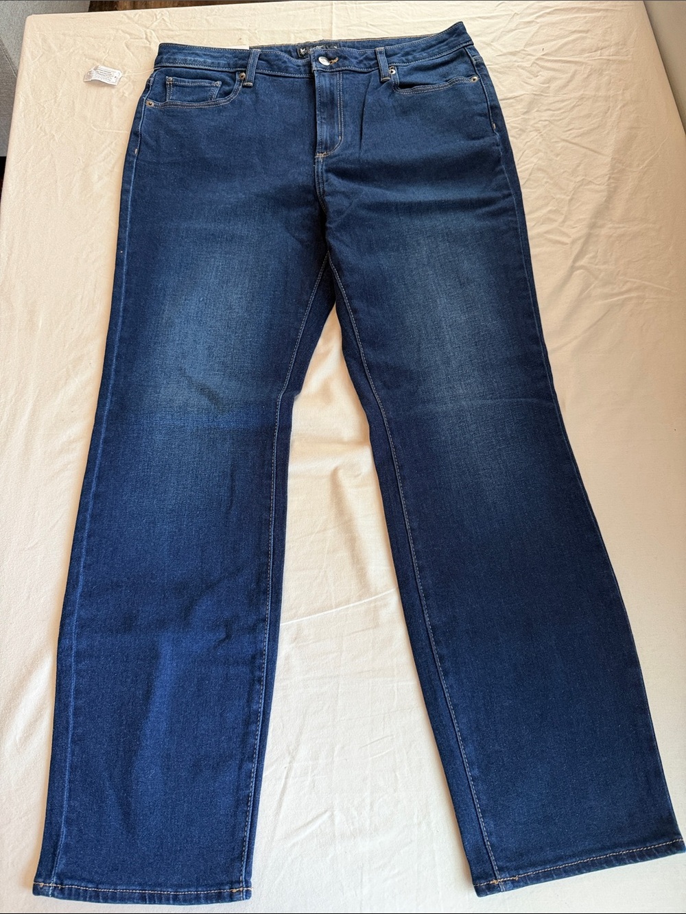 Member Mark’s Straight Leg Women's Jeans in Dark Indigo Blue
